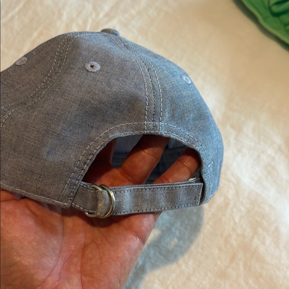 Lacoste Denim Blue Cap with Embroidered Logo - Picture 3 of 9